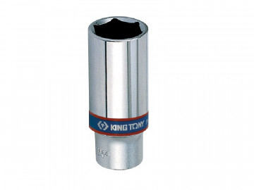 Головка торцевая глубокая шестигранная 3/8&quot, 18 мм KING TONY 323518M