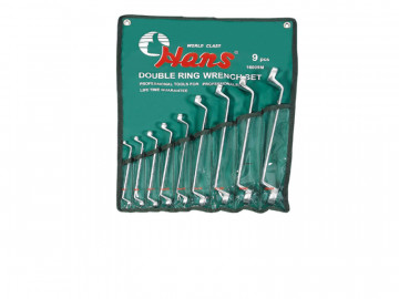 Комплект накидных ключей 75град 6-32мм 11шт Hans 16011M