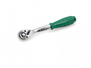 Трещетка 3/8 с быстрым сбросом, с изогнутой рукояткой, 72 зуба Hans 3162GQ