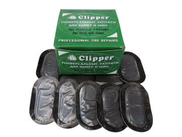 Набор заплат для камер (овал) 35*60мм. 50шт. Clipper B201