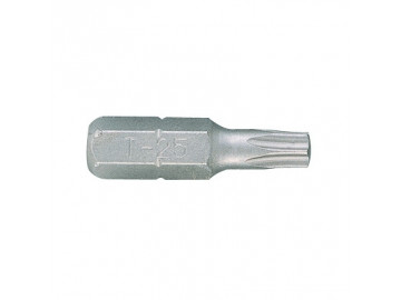 Вставка (бита) торцевая 1/4, TORX, T7, L = 25, с отверстием KING TONY 102507U