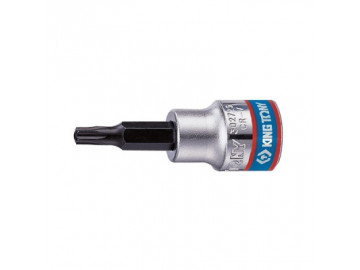 Насадка (бита) торцевая 3/8, TORX, T25, L = 50 мм, с отверстием KING TONY 302725