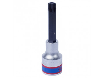 Насадка (бита) торцевая 1/2, TORX, T60, L = 80 мм, с отверстием KING TONY 403760