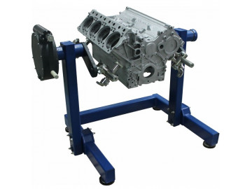 Стенд универсальный для ремонта ДВС, КПП и др. агрегатов весом до 2000 кг. Привод - ручной через червячный редуктор. ЧЗАО Р776E