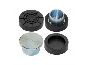 Адаптер бутылочного домкрата с резиновой накладкой D-28мм арт.1056А-28