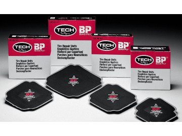 Заплатка BPT-2 c диагональным кордом 275 х 275 мм Tech 622BK