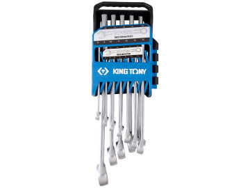 KING TONY Набор комбинированных ключей, 8-22 мм, 12 предметов 12D12MRS