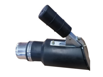 Насадка газоприемная круглая с наклонной крышкой 76 мм KraftWell KRW-EN-76X