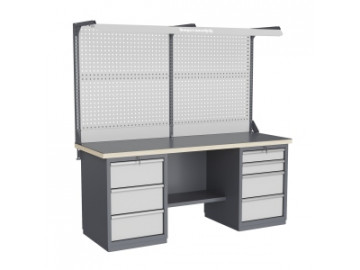 Верстак слесарный FBK 205.34.4-2F