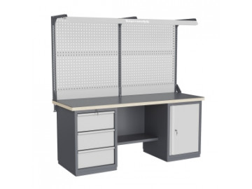 Верстак слесарный FBK 205.37.4-2F