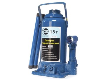 Домкрат гидравлический дг-15 г/п 15,0 т tor 10515