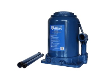 Домкрат бутылочный двухштоковый 32т. ae&t t02032i